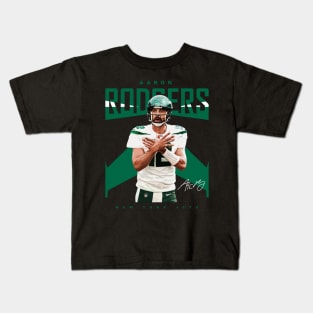 Aaron Rodgers Jets Kids T-Shirt